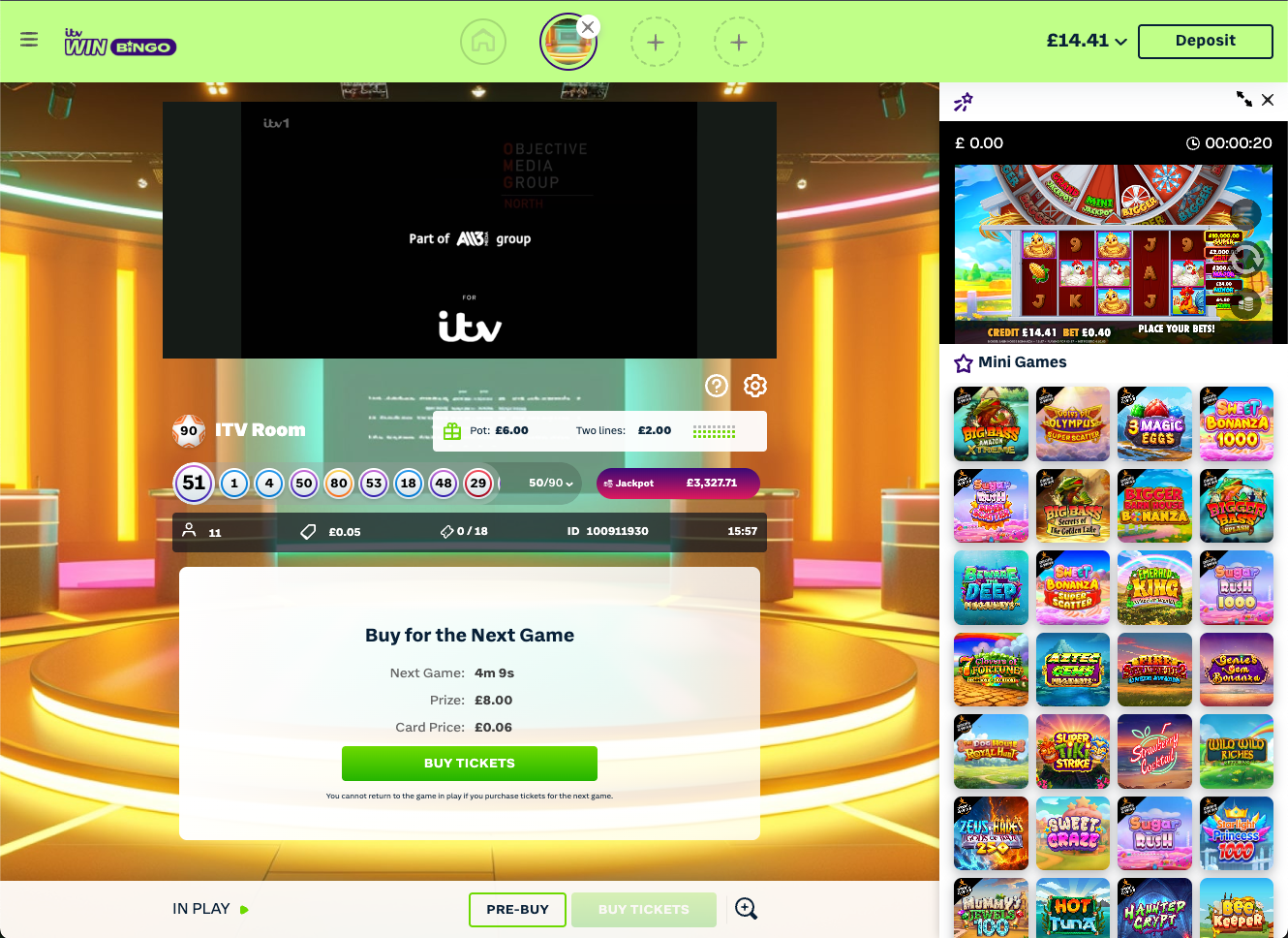 New minigames launcher